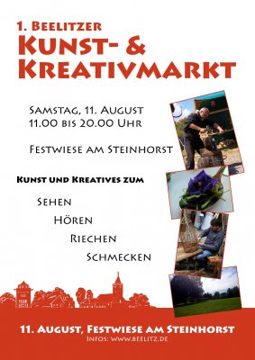 Beelitz - Kunstmarkt und Kerativmarkt