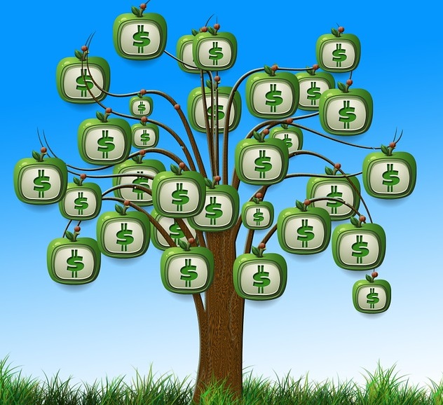 Das Geld wächst nicht auf Bäumen
